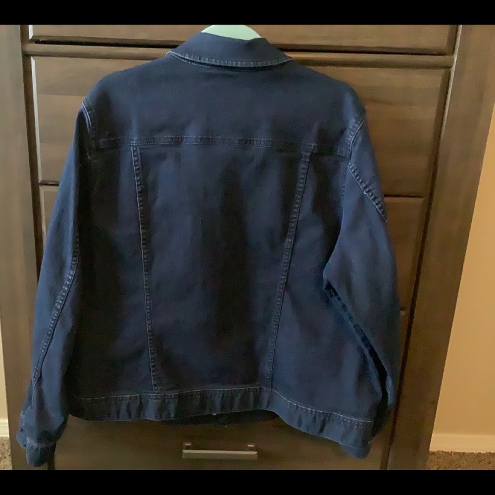 Croft & Barrow Denim Jacket  2X Stretch - Picture 4 of 4